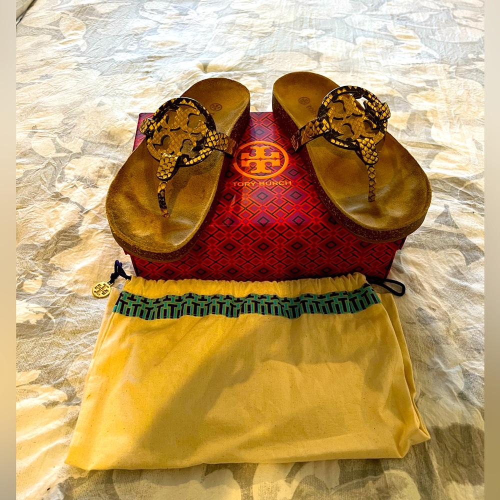 ***SOLD*** Tory Burch Snake Printed Miller Cloud